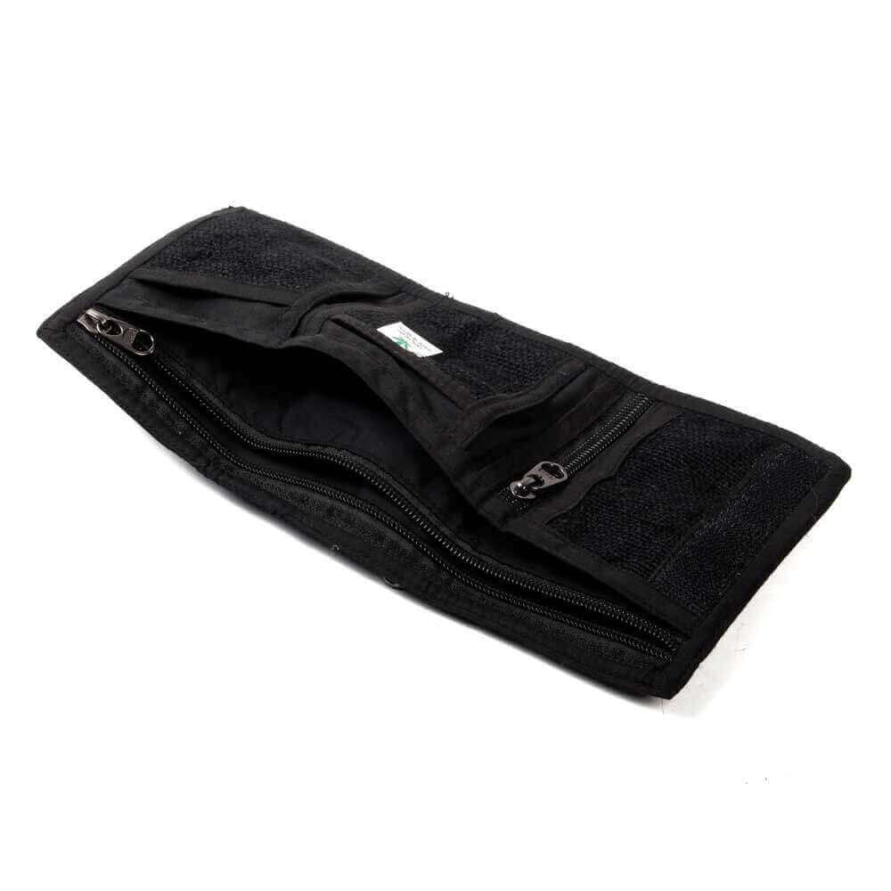 Black Hemp Wallet Cultbagz Geldbörse schwarz